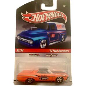 Hot Wheels Real Riders 72 Ford Ranchero Delivery Truck Die-Cast Metal/Metal